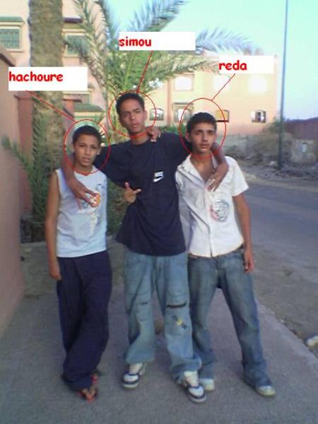 hachoure , moi et reda